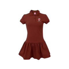 Short-Sleeve Polo Dress
