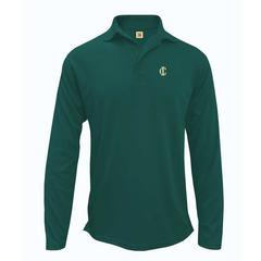 Performance Long-Sleeve Polo Shirt