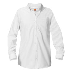 Girls Long-Sleeve Oxford
