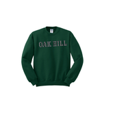 Applique Girl Crewneck Sweatshirt