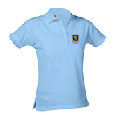 Girls Short-Sleeve Fitted Polo Shirt