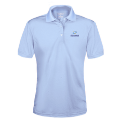 Girls Performance Short-Sleeve Fitted Polo Shirt