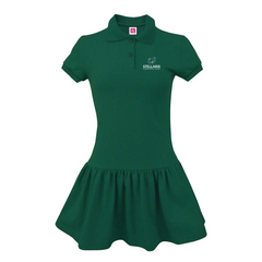 Short-Sleeve Polo Dress