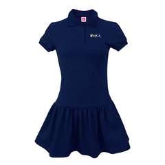 Short-Sleeve Polo Dress