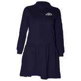 Long-Sleeve Polo Dress