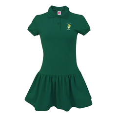 Short-Sleeve Polo Dress