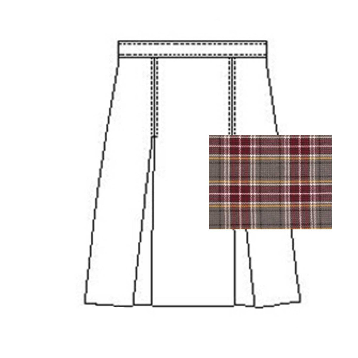 Plaid Skirt