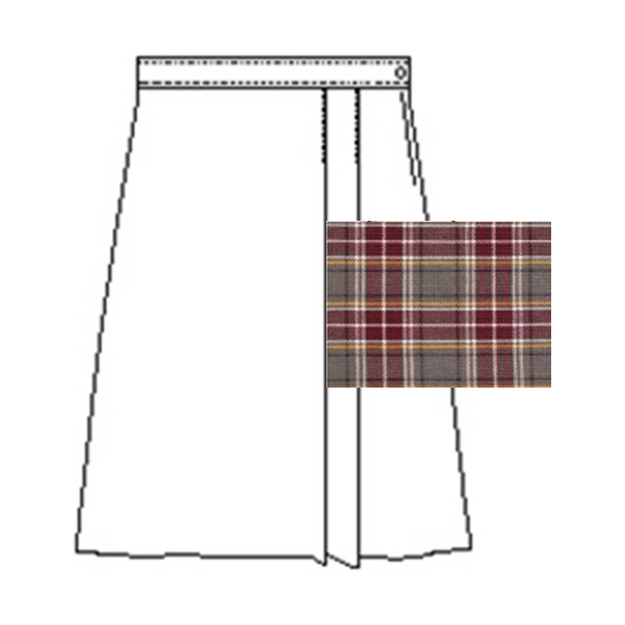 Plaid Skort