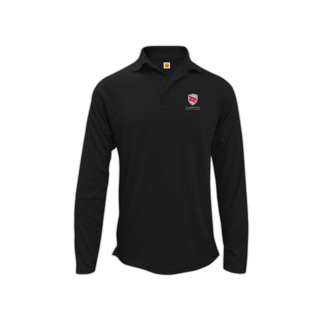 Performance Long-Sleeve Polo Shirt
