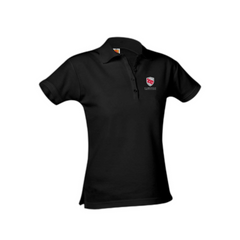 Girls Short-Sleeve Fitted Polo Shirt