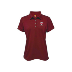Girls Performance Short-Sleeve Fitted Polo Shirt