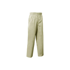 Elastic Waist Pull-On Khaki Twill Pants - Toddler