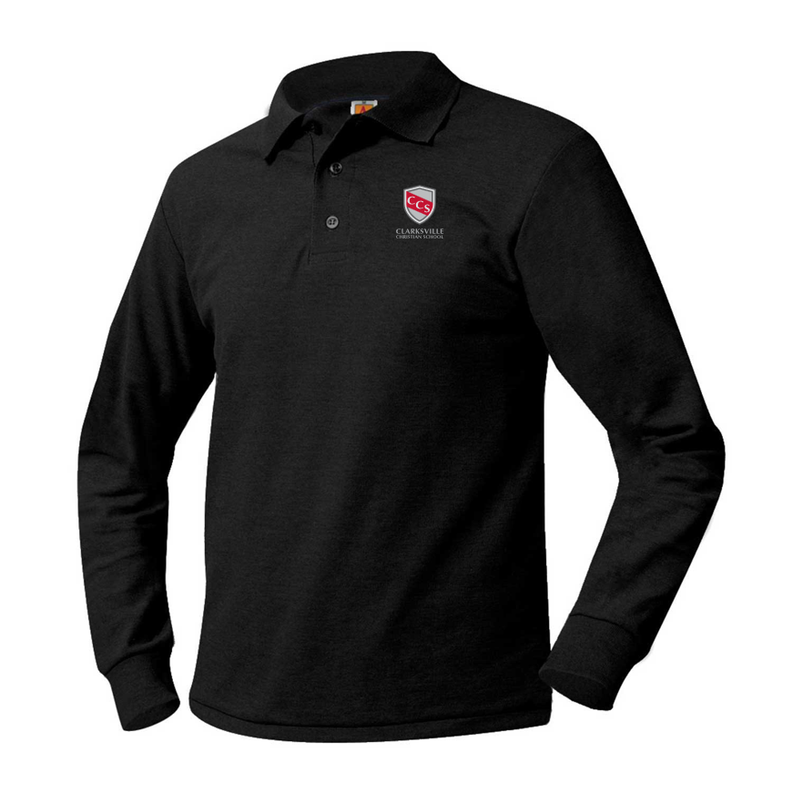 Long-Sleeve Polo Shirt
