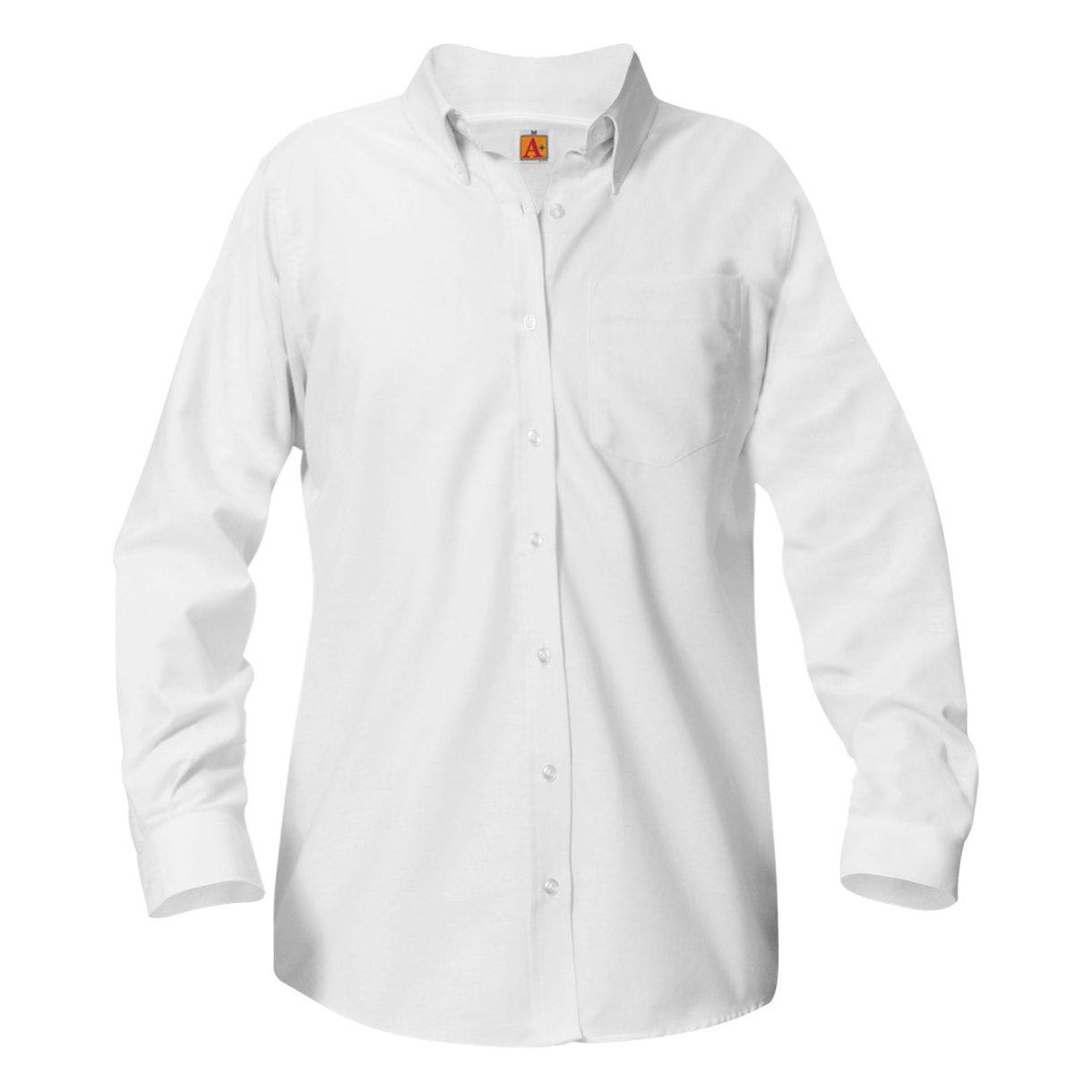Girls Long-Sleeve Oxford