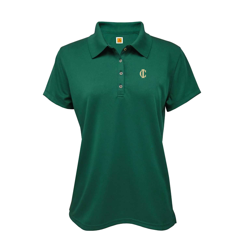 Girls Short-Sleeve Fitted Polo Shirt