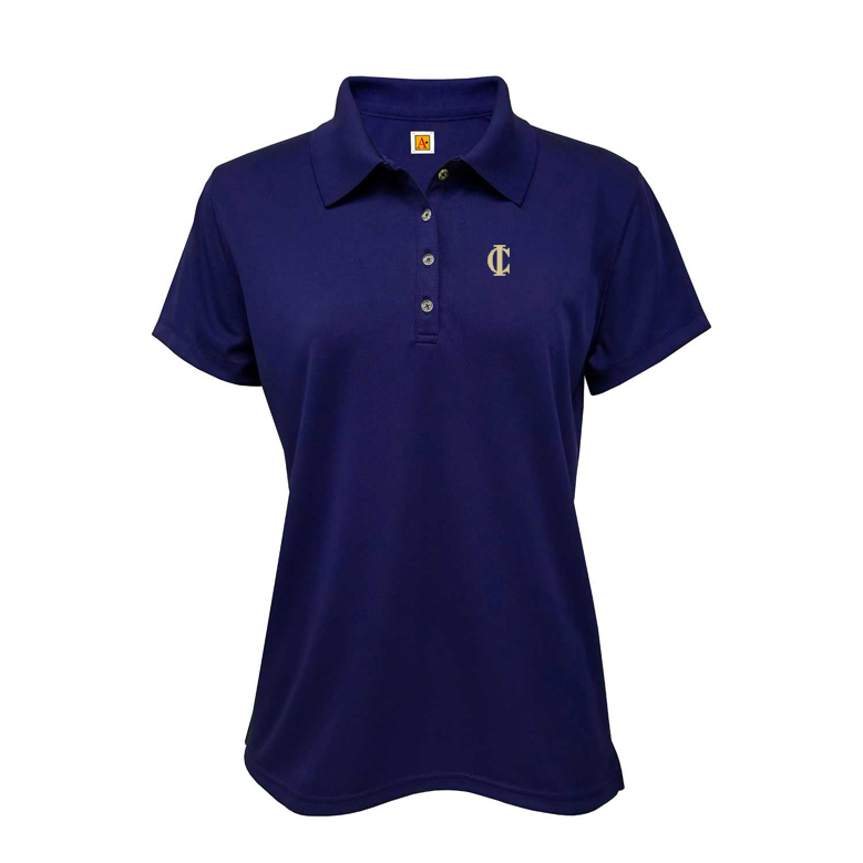 Girls Short-Sleeve Fitted Polo Shirt
