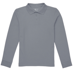 Long-Sleeve Polo Shirt (Blank)