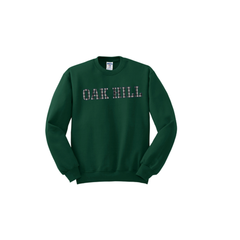 Applique Girl Crewneck Sweatshirt