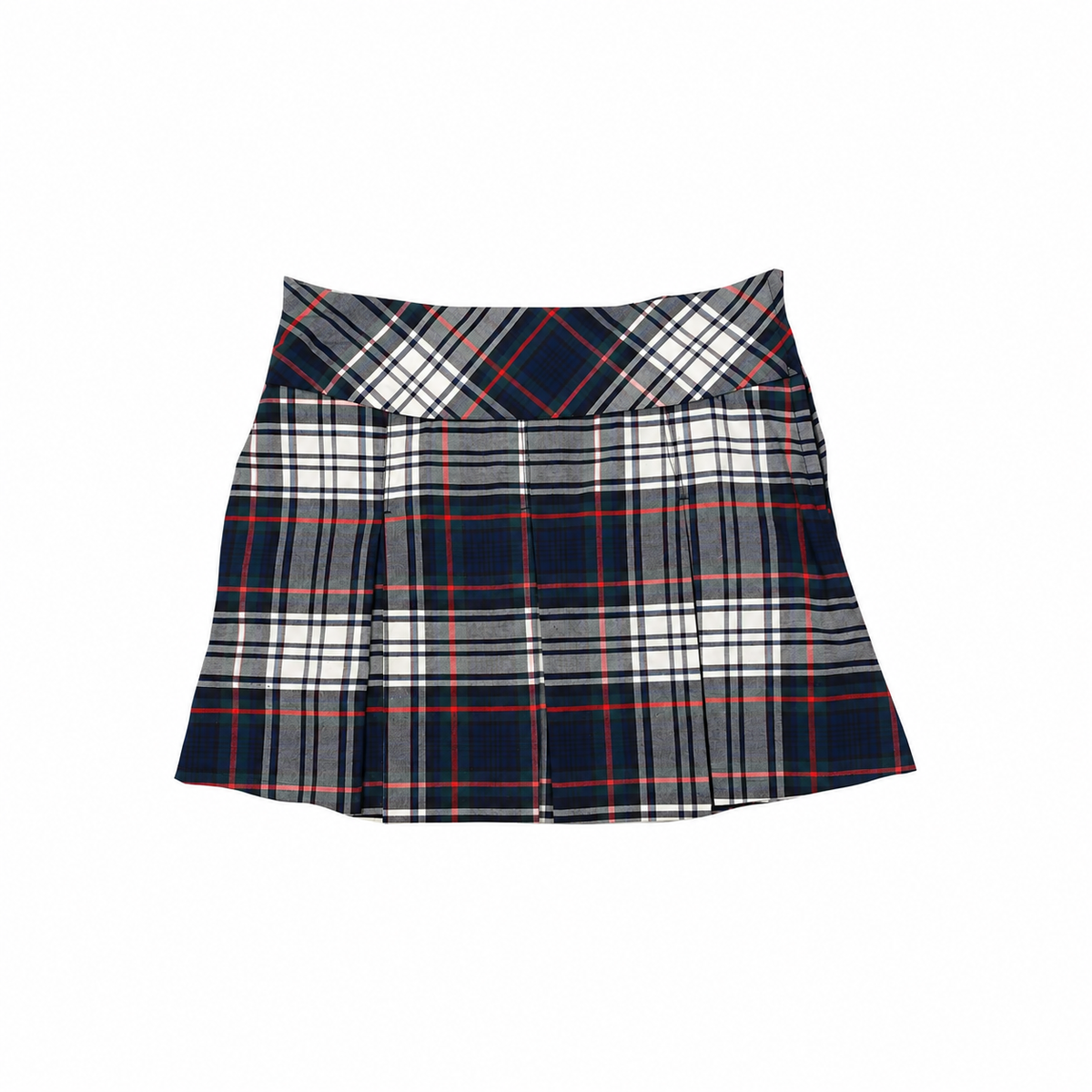 Plaid Skort (Wide Band)