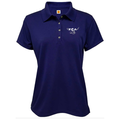 Girls Performance Short-Sleeve Fitted Polo Shirt