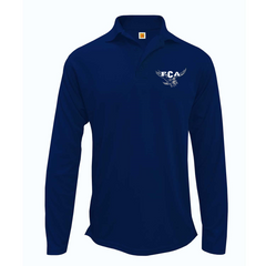 Performance Long-Sleeve Unisex Polo Shirt