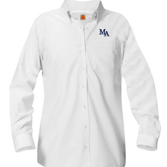 Girls Long-Sleeve Oxford