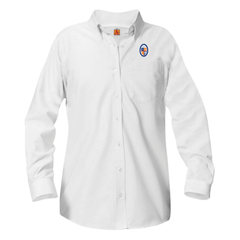 Girls Long-Sleeve Oxford