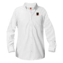 Girls Long-Sleeve Oxford