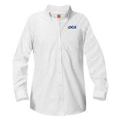 Girls Long-Sleeve Oxford