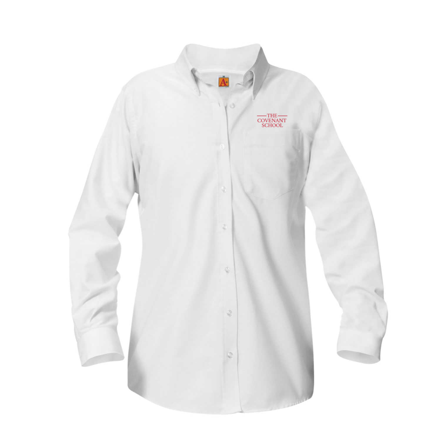 Girls Long-Sleeve Oxford