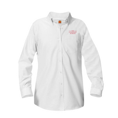 Girls Long-Sleeve Oxford