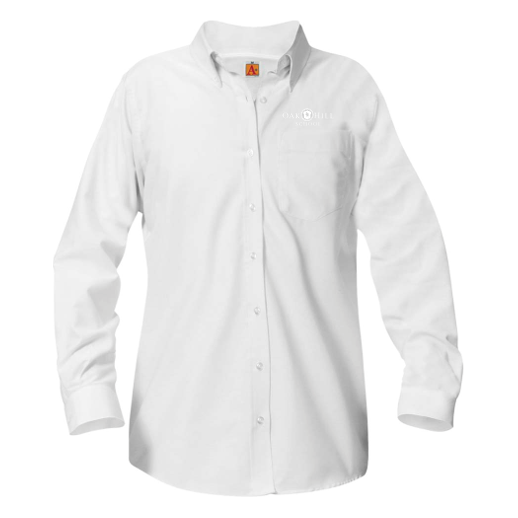 Girls Long-Sleeve Oxford