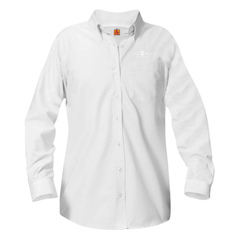 Girls Long-Sleeve Oxford