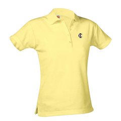 Girls Short-Sleeve Fitted Polo Shirt