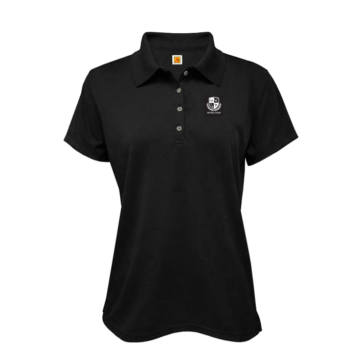 Girls Performance Short-Sleeve Fitted Polo Shirt