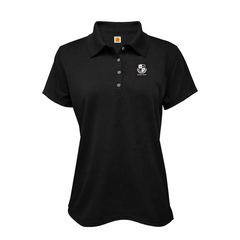 Girls Performance Short-Sleeve Fitted Polo Shirt