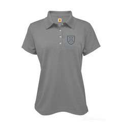 Girls Performance Short-Sleeve Fitted Polo Shirt
