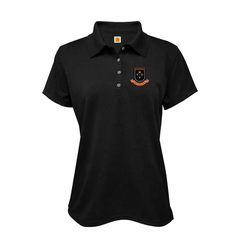 Girls Performance Short-Sleeve Fitted Polo Shirt