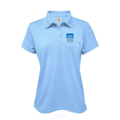 Girls Performance Short-Sleeve Fitted Polo Shirt