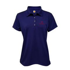 Girls Performance Short-Sleeve Fitted Polo Shirt