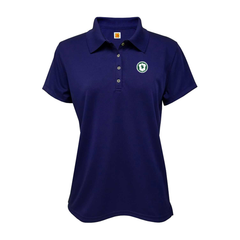 Girls Performance Short-Sleeve Fitted Polo Shirt