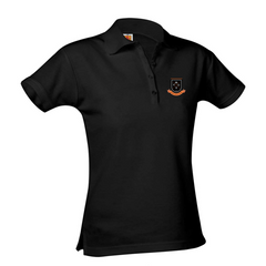 Girls Short-Sleeve Fitted Polo Shirt