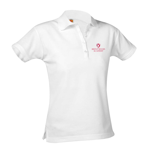 Girls Short-Sleeve Fitted Polo Shirt