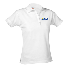 Girls Short-Sleeve Fitted Polo Shirt