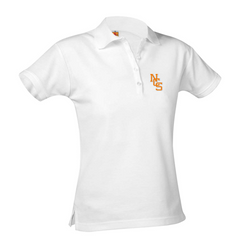Girls Short-Sleeve Fitted Polo Shirt