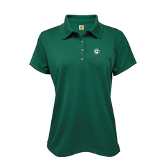 Girls Performance Short-Sleeve Fitted Polo Shirt