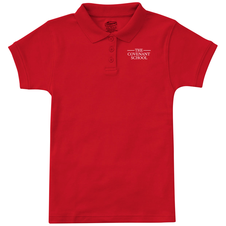 Girls Short-Sleeve Polo Shirt