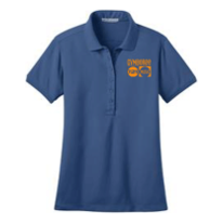 Gymboree Embroidered Port Authority Ladies Stretch Pique Polo