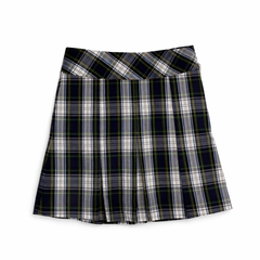 Plaid Skirt Wide Band