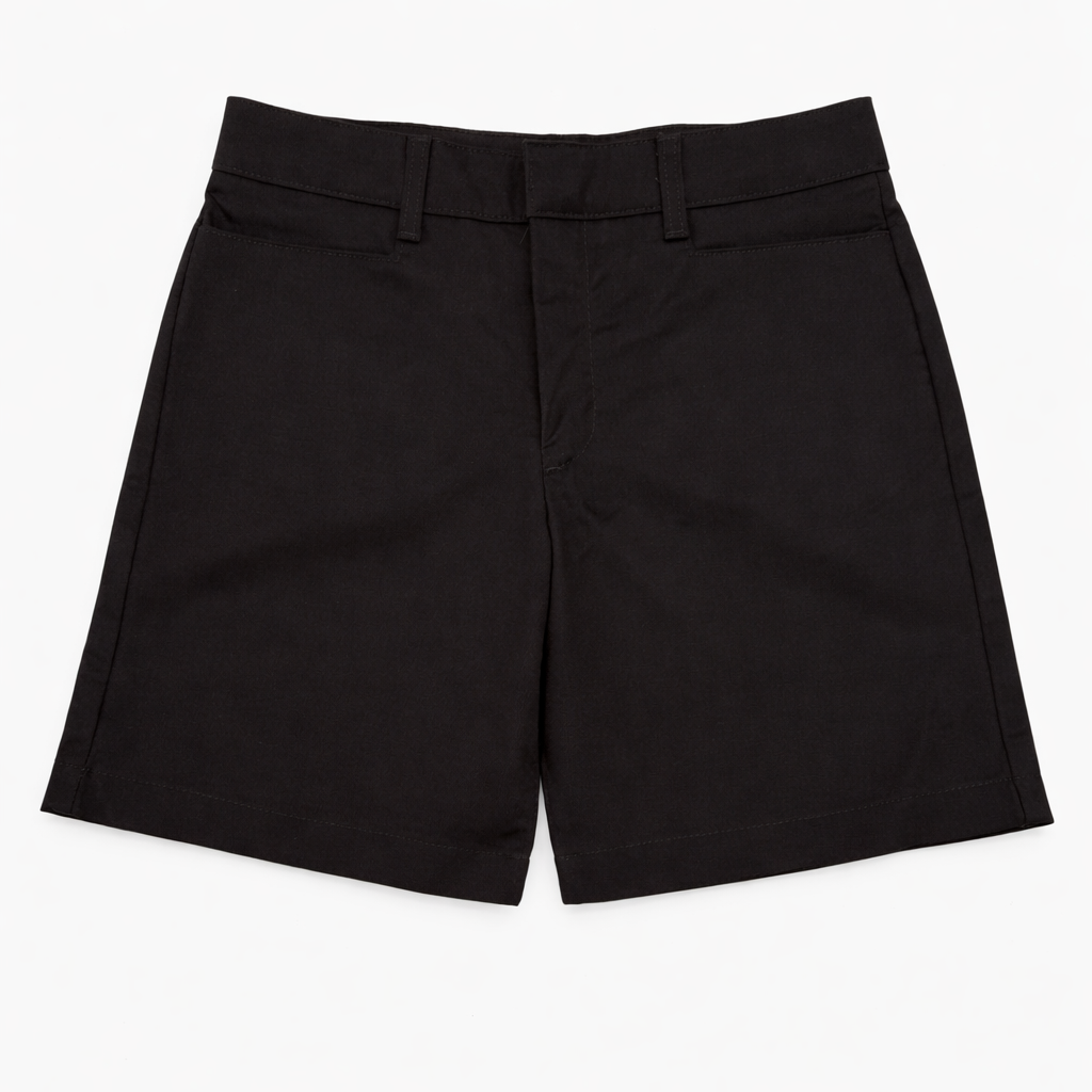 Girls Shorts (Black and Grey)